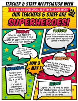 Teacher Appreciation Week Flyer